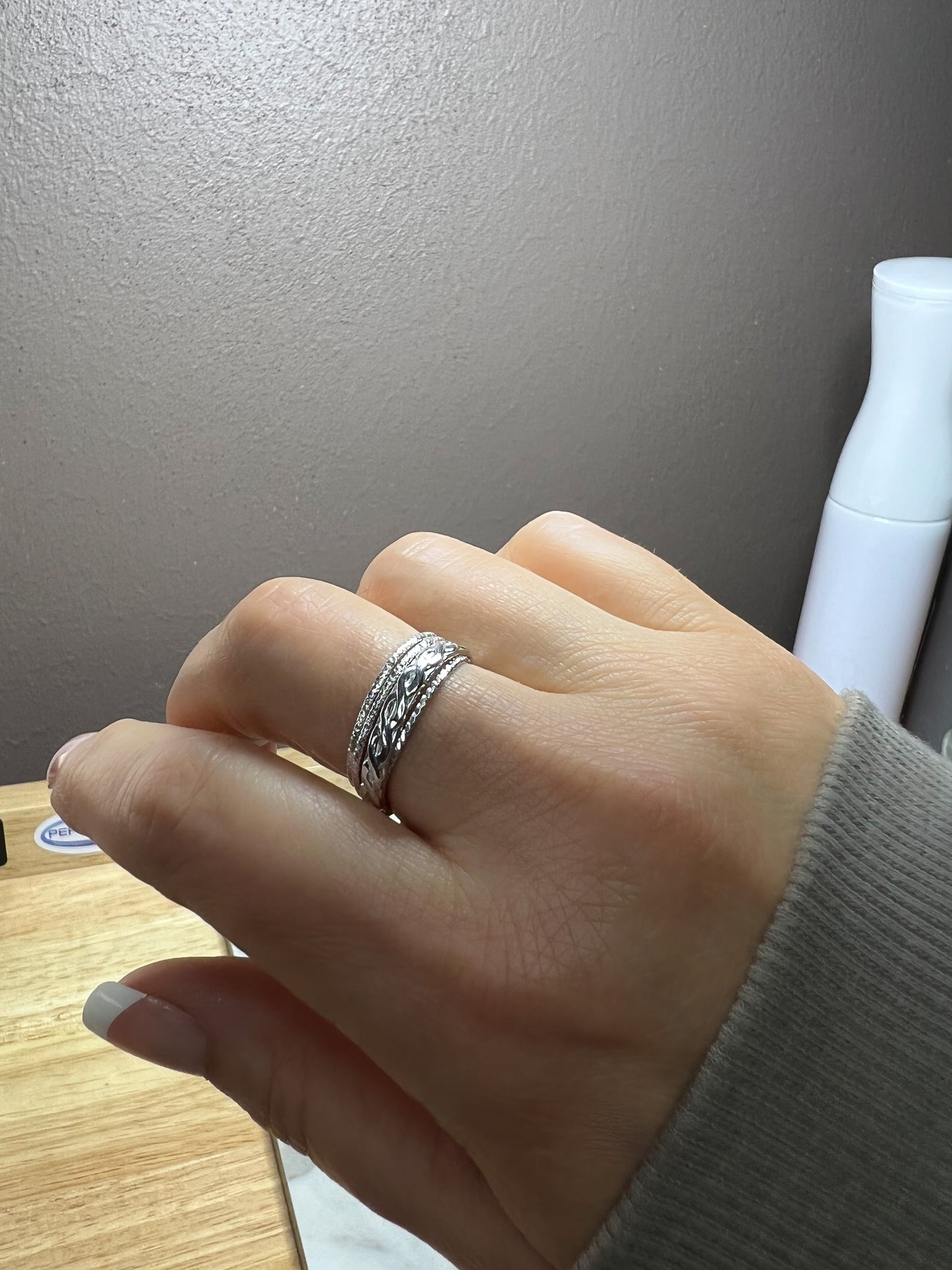 Braided Stack Ring